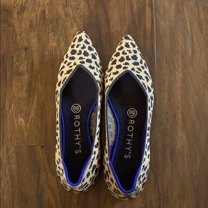 Rothy’s Leopard Points 6.5